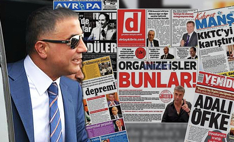 Kuzey Kıbrıs gazeteleri Sedat Peker’in itiraflarını manşetlerine taşıdı