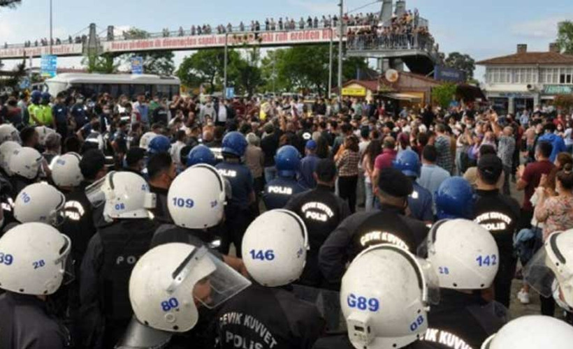 Hopa’da gözaltına alınan 12 kişi savcılığa sevk edildi