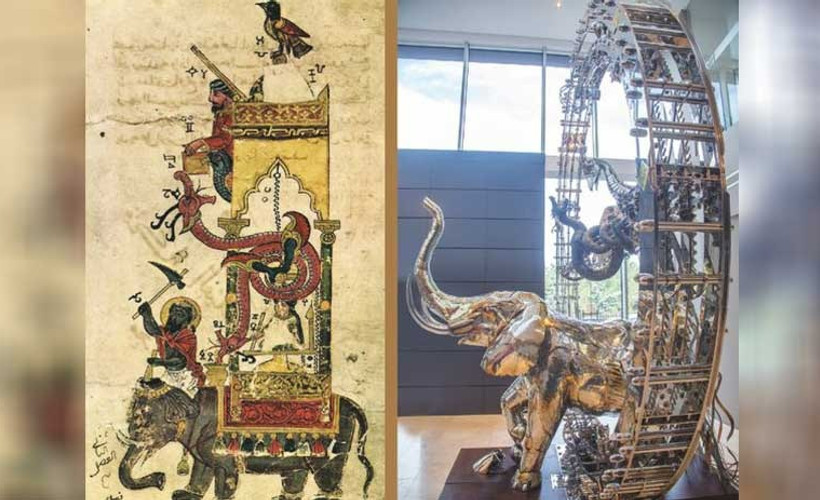 1136 doğumlu Cizreli bilim insanı El-Cezere'nin robotu yeniden canlandırıldı