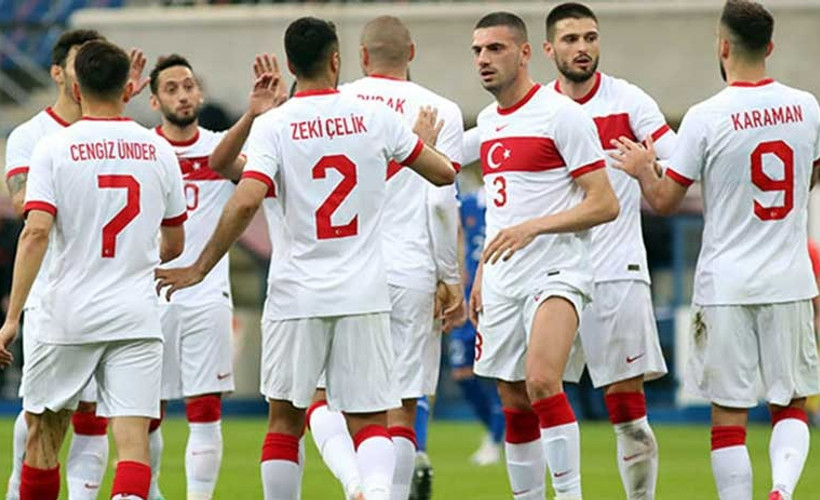 Türkiye, son hazırlık maçında Moldova'yı 2-0 yendi