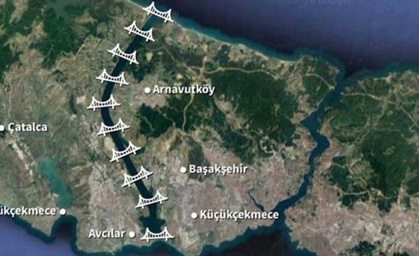 Kanal İstanbul için İSKİ alanına kurulan şantiye Hazine arazisine taşındı