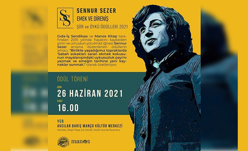Sennur Sezer ödülleri bugün sahiplerine takdim edilecek