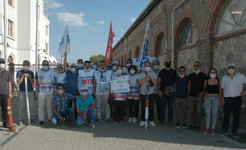 Demiryolu işçileri: Bizi AKP’nin memuru yapmaya çalışıyorlar