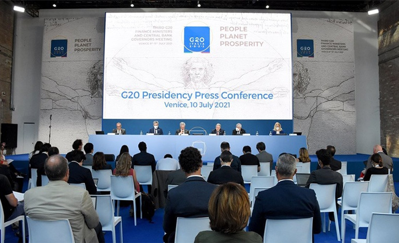 G20 ülkelerinin maliye bakanları küresel vergi konusunda anlaştı