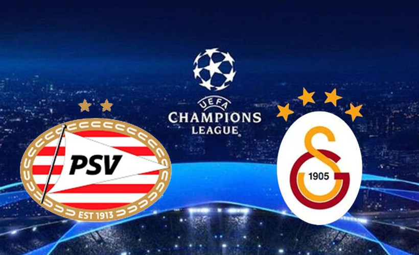 Galatasaray - PSV karşılaşmasının ilk 11'leri belli oldu