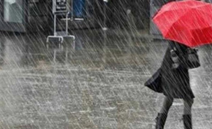 Meteorolojiden sağanak yağış uyarısı