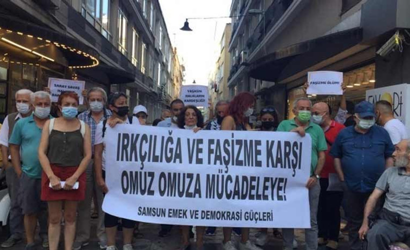 Samsun’da Kürtlere yönelik ırkçı saldırılara tepki