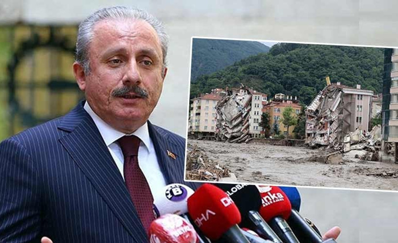 Şentop'tan sel felaketine ilişkin açıklama: Yapılaşmaya izin verilmemeliydi