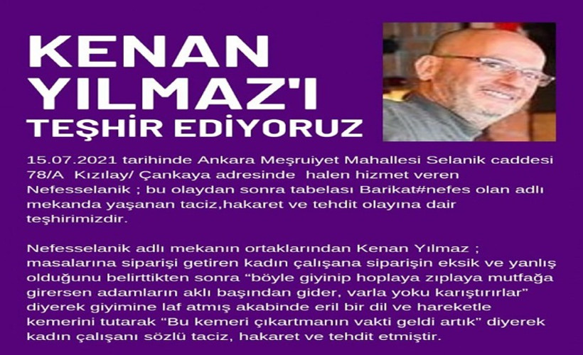 İş yerinde taciz ve tehdide maruz kalan 12 kişi istifa etti