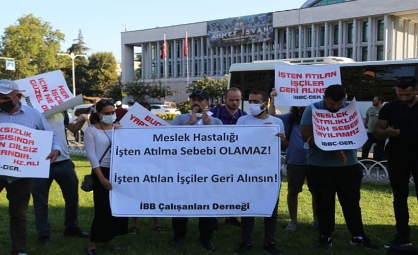 İşten çıkarılan İBB işçileri: Haklarımızdan vazgeçmeyeceğiz