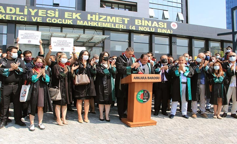 Ankara Barosu: Yeni adli yılı kutlamıyoruz