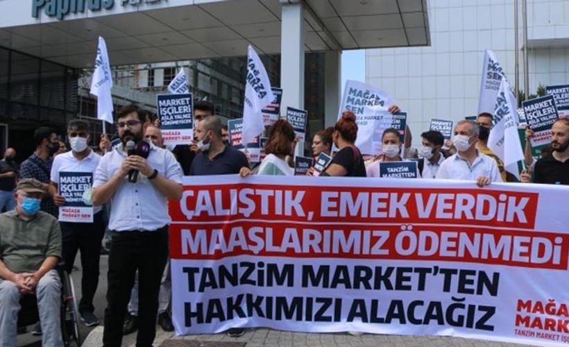 İşten çıkarılan çalışanlar alacaklarını istedi