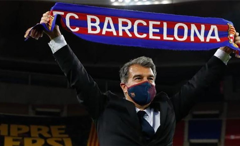 Barcelona Başkanı Laporta: Avrupa Süper Ligi'ni engelleyemezler