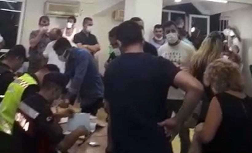 Sendika merkezine baskın: Kumar oynayan 55 kişi yakalandı