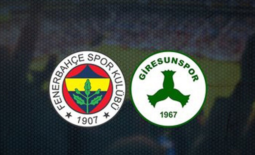 Fenerbahçe'nin Giresunspor karşısındaki ilk 11'i belli oldu