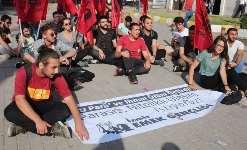 İzmir Emek Gençliği'nden 'ücretsiz barınma, parasız eğitim' talebi