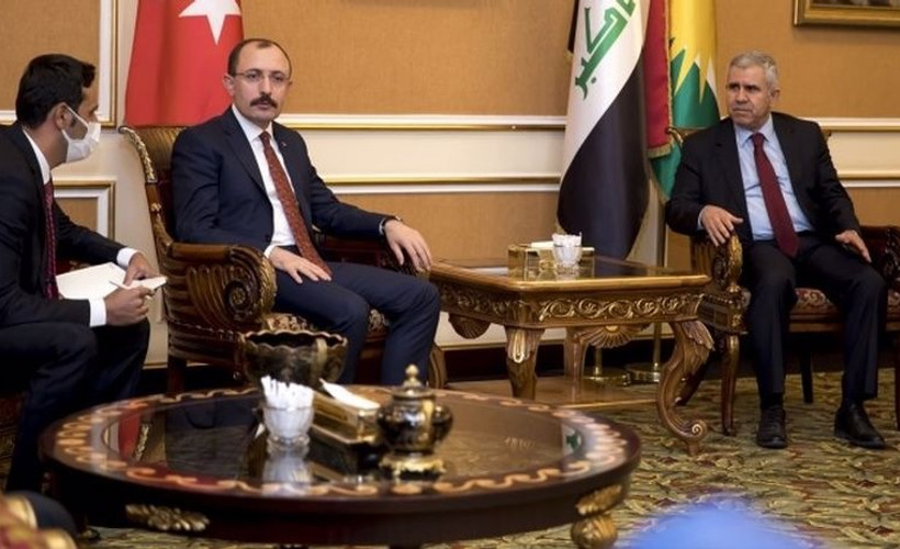 Bakan Mehmet Muş, Barzaniler ile görüşmek için Erbil’de