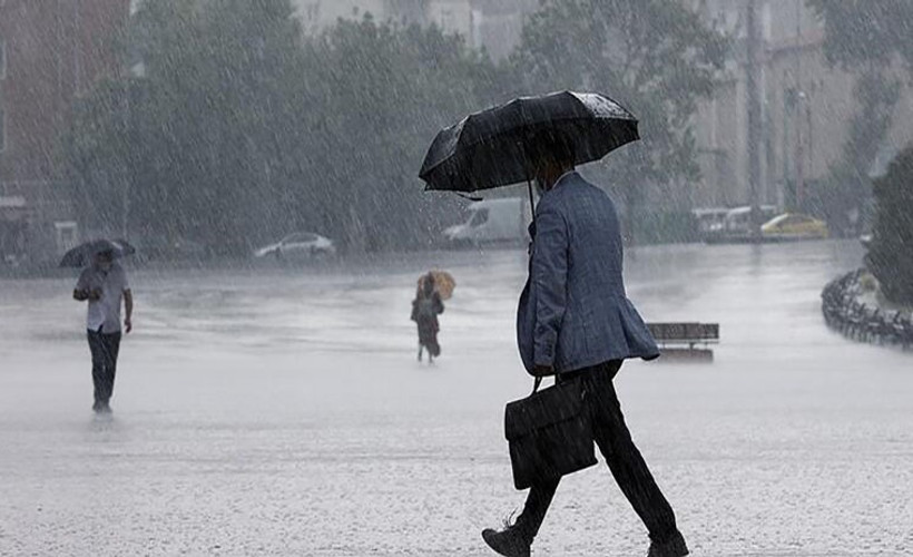 Meteoroloji'den sağanak yağış uyarısı