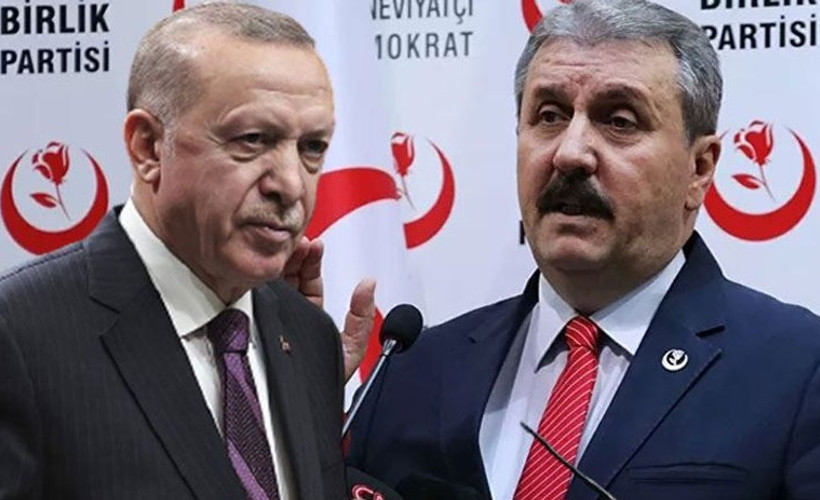 Cumhur İttifakı'nda 'seçim barajı' krizi; Destici talebini Erdoğan'a iletti