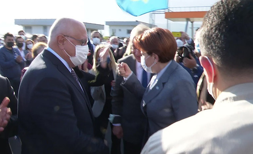 Meral Akşener'e derdini anlatan yurttaş: Çeksinler ellerimin halini, o iktidar görsün