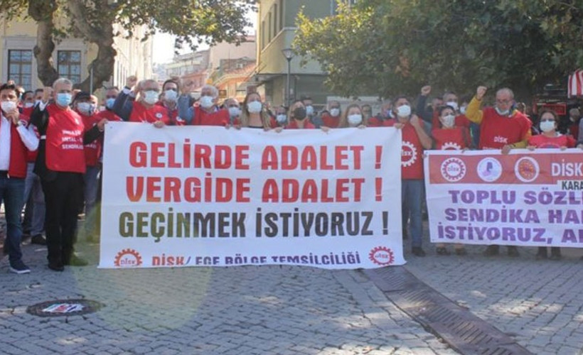 DİSK'ten 'asgari ücretten vergi alınmasın' çağrısı