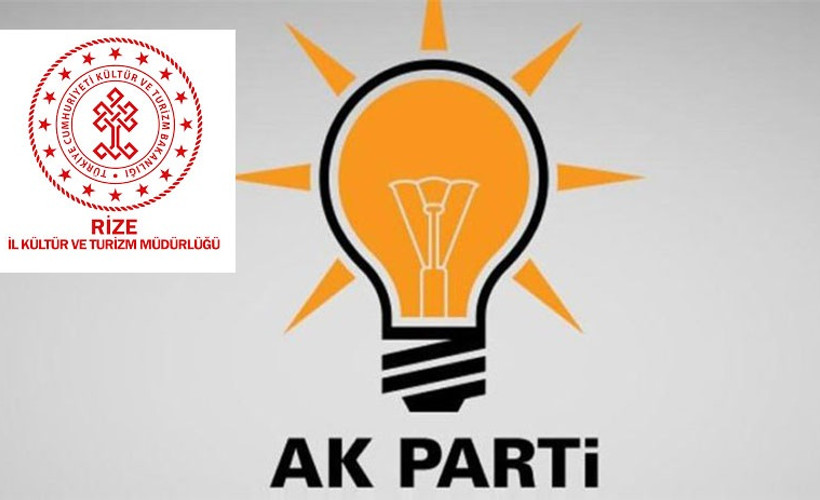 İl kültür ve turizm müdürü AKP ilçe başkanlığının toplantısına katıldı: Bu bir parti devleti resmi