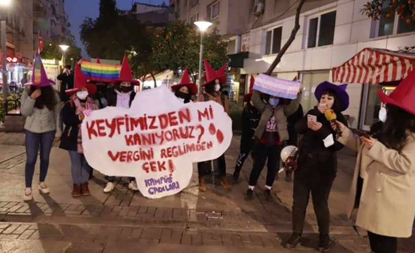 Kampüs Cadıları: Hijyenik ped ve tampon ücretsiz olmalı