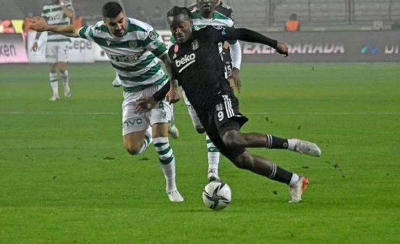 Konyaspor - Beşiktaş maçı 1-0 sona erdi