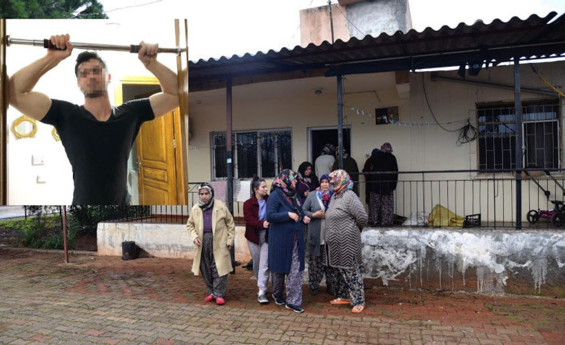 Hava değişimine gelen asker, ailesinin evini yaktı