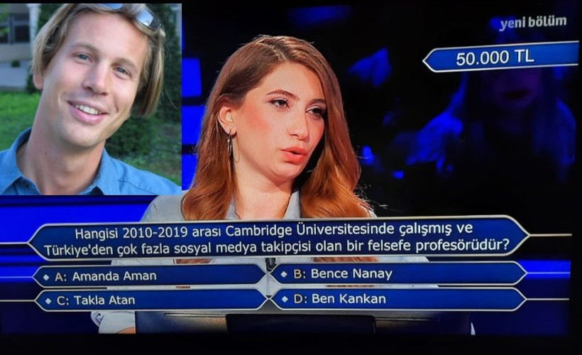 Kim Milyoner Olmak İster'de 'Bence Nanay' sorusu