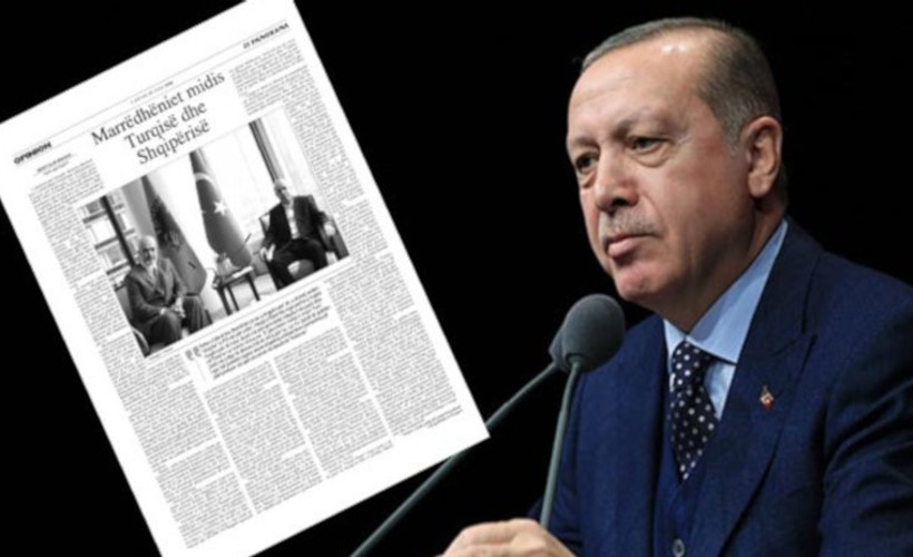 Erdoğan, Arnavutluk'taki yazısında 'FETÖ faaliyetlerinden' şikayetçi oldu