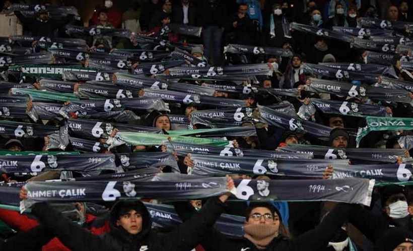 Konyaspor'dan Ahmet Çalık için Sezen Aksu'lu anma