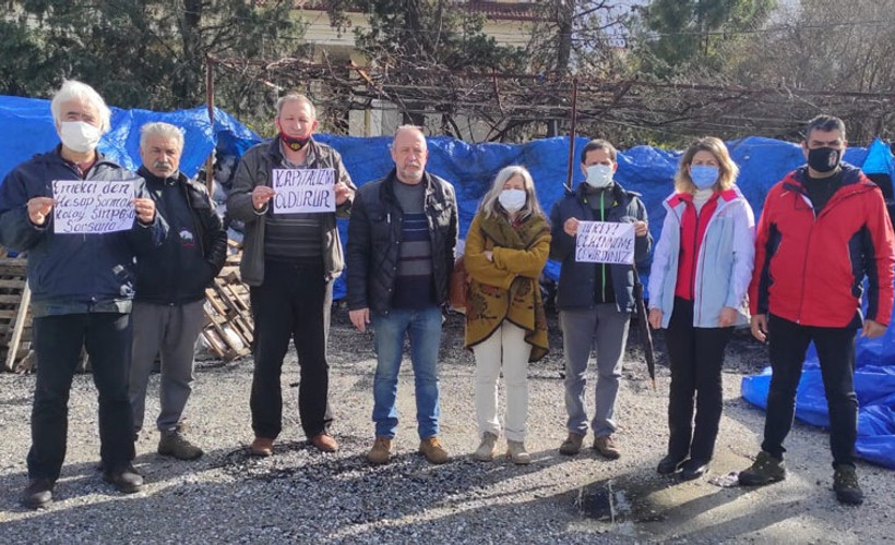 Yerinden edilince intihar eden esnaf için 5 partiden ortak açıklama