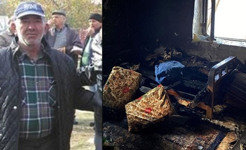 Sigara içerken uyuyakaldı; çıkan yangında hayatını kaybetti