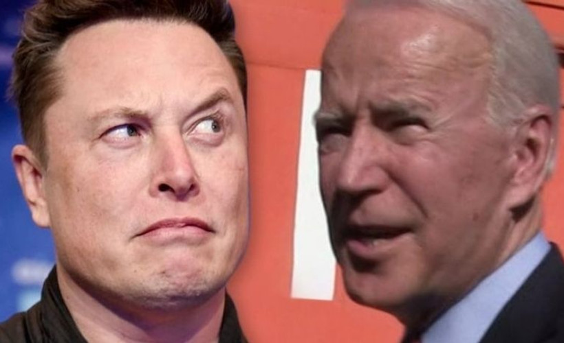 Elon Musk: Biden insan formunda ıslak bir çorap kuklası