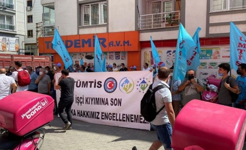 TÜMSİS'ten sendikalaşma hakkı için Yemek Sepeti önünde eylem çağrısı