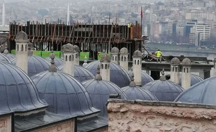 İBB, Süleymaniye Camii'nin önündeki bina için harekete geçti