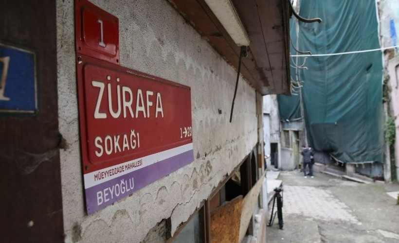 Beyoğlu Zürafa Sokak yıkılıyor