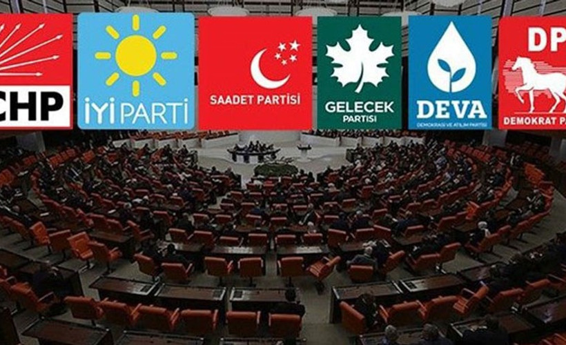 6 partinin genel başkanı, 'güçlendirilmiş parlamenter sistem' gündemiyle bir araya geliyor