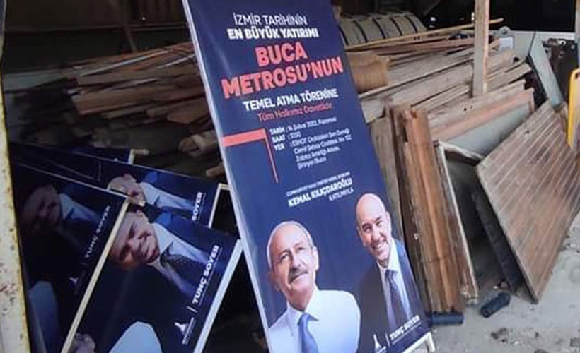 İddia: İzmir'de ‘AKP'li Belediye Kılıçdaroğlu'nun afişlerini toplattı’