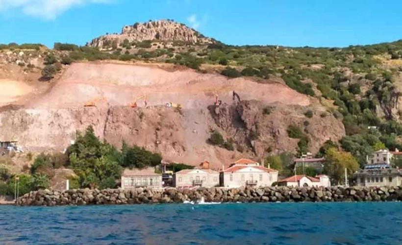 Assos Antik Kenti'ndeki proje için mahkemeden yürütmeyi durdurma kararı
