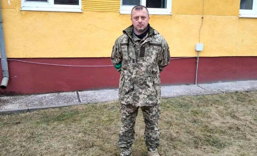 Eşini ve çocuğunu kurtarmak için Ukrayna ordusuna gönüllü yazıldı
