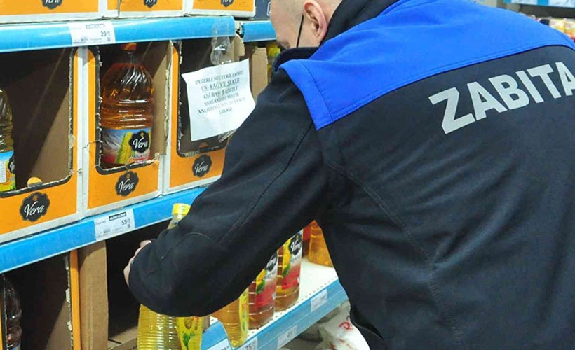 Zincir marketlere ayçiçek yağında stokçuluk denetimi