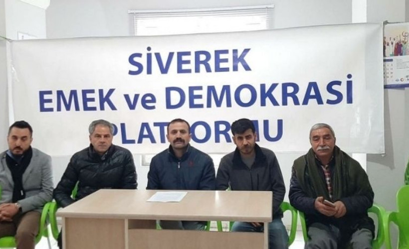 Siverek Emek ve Demokrasi Platformu kuruluşunu deklare etti