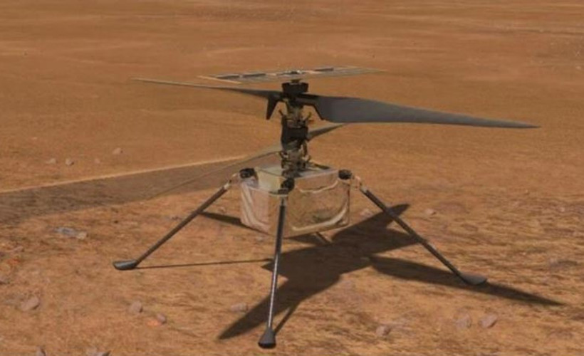 NASA'nın helikopteri Ingenuity, Mars'ta 21'inci uçuşunu tamamladı