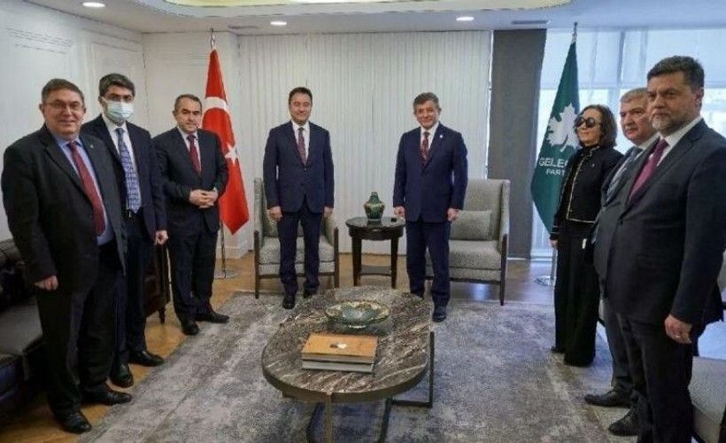 Babacan, Gelecek Partisi'ni ziyaret etti