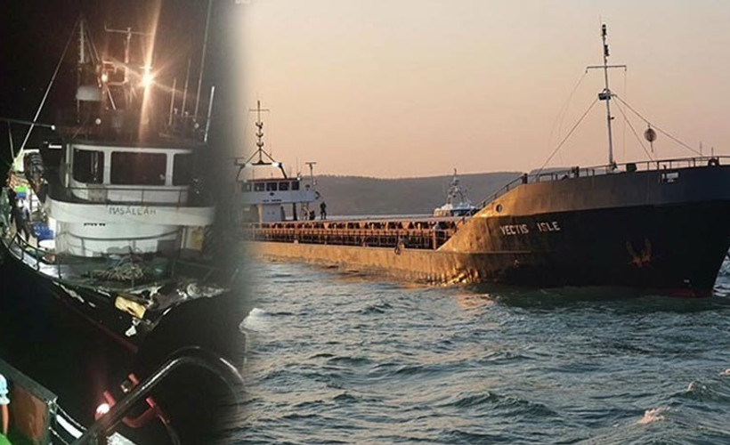 İstanbul Boğazı’nda gemiler çarpıştı