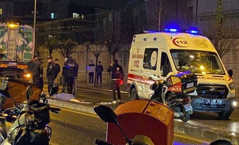 İstanbul'da 17 yaşındaki motokurye hayatını kaybetti