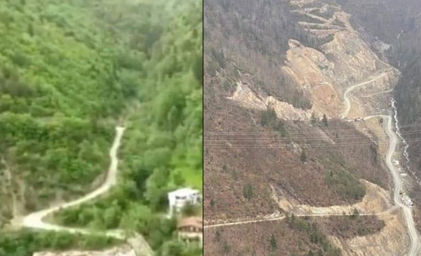 Cengiz İnşaat, İşkencedere vadisini yok etti