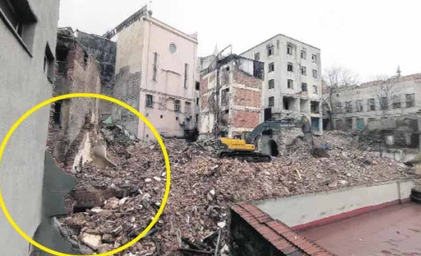 Karaköy'de genelevin altından sinagog ve hamam çıktı